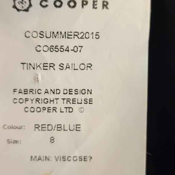 Cooper Trelise Cooper Tinker Sailor 3D Printed Jacket Size 6 - Picture 9 of 10
